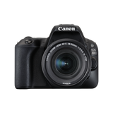 Canon EOS 200D Digital SLR Camera with 3" Vari-angle Touch Screen, Black