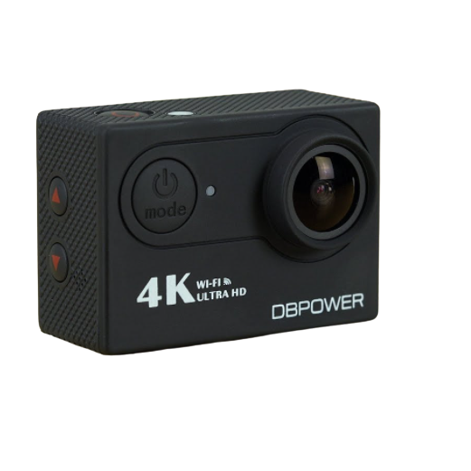 DBPower 620C 4K 1080P Action Camera - Black