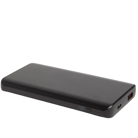 John Lewis & Partners 10K, 2-Port, Portable Power Bank with USB-A to USB-C Cable