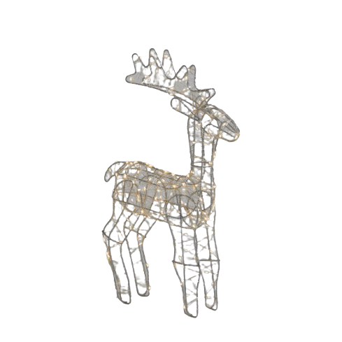 John Lewis & Partners 32cm Reindeer - Warm White LEDs