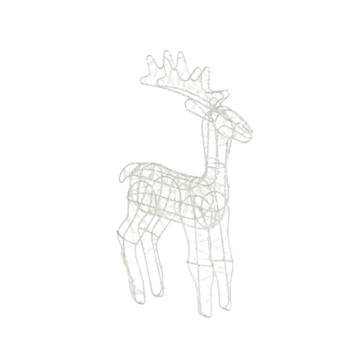 John Lewis & Partners 32cm Reindeer - Warm White LEDs