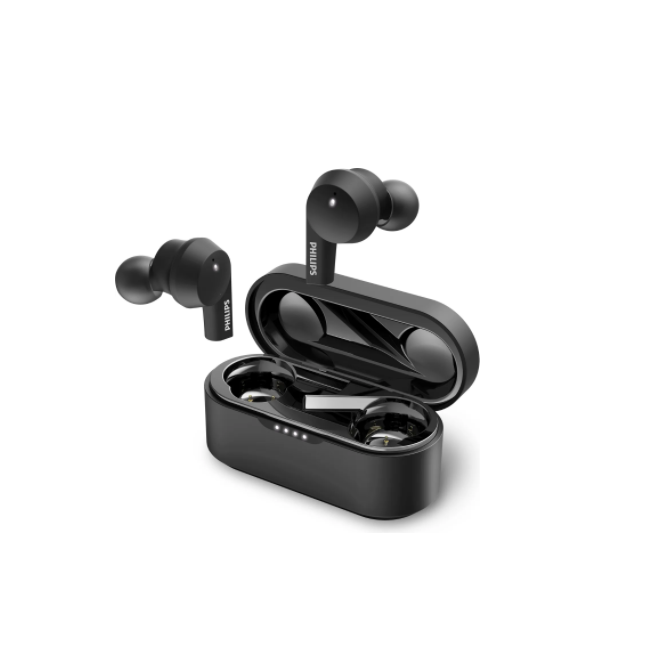 Philips 5000 Series Noise Cancelling Earbuds (TAT5505) - Black - Refurbished Good