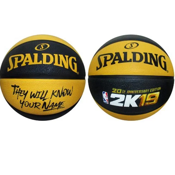 NBA 2K19 20th Anniversary Promotional Spalding Basketball