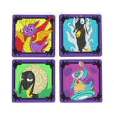 Numskull Spyro the Dragon Silicone Coasters (4 Pack)