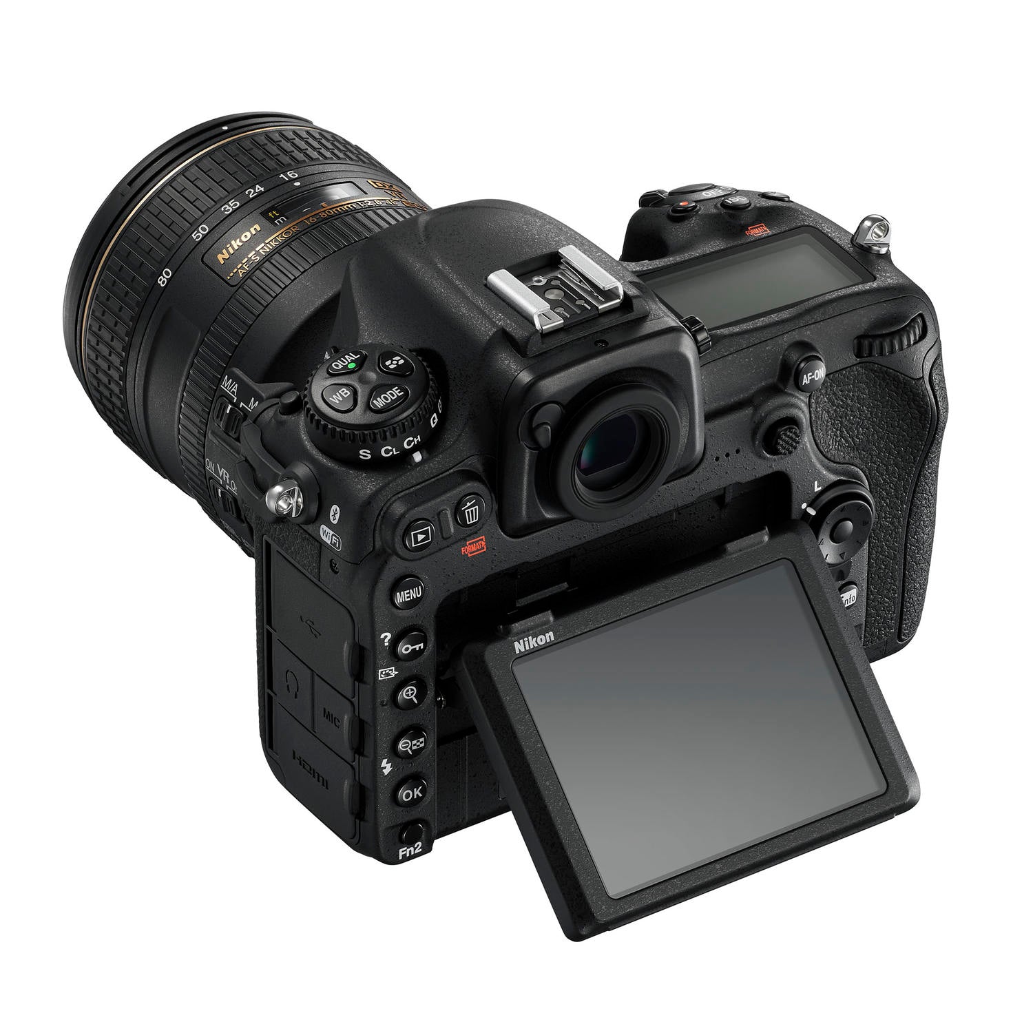 Nikon D500 Digital SLR Camera With 16-80mm VR Lens, Black