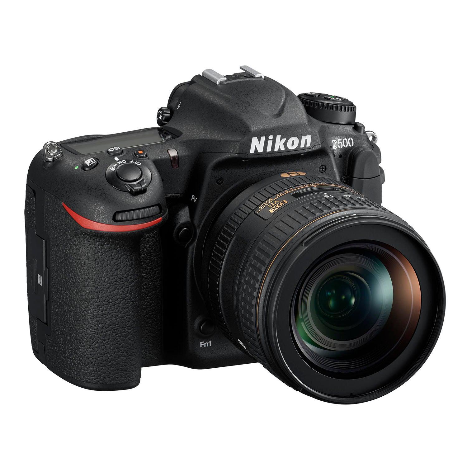 Nikon D500 Digital SLR Camera With 16-80mm VR Lens, Black