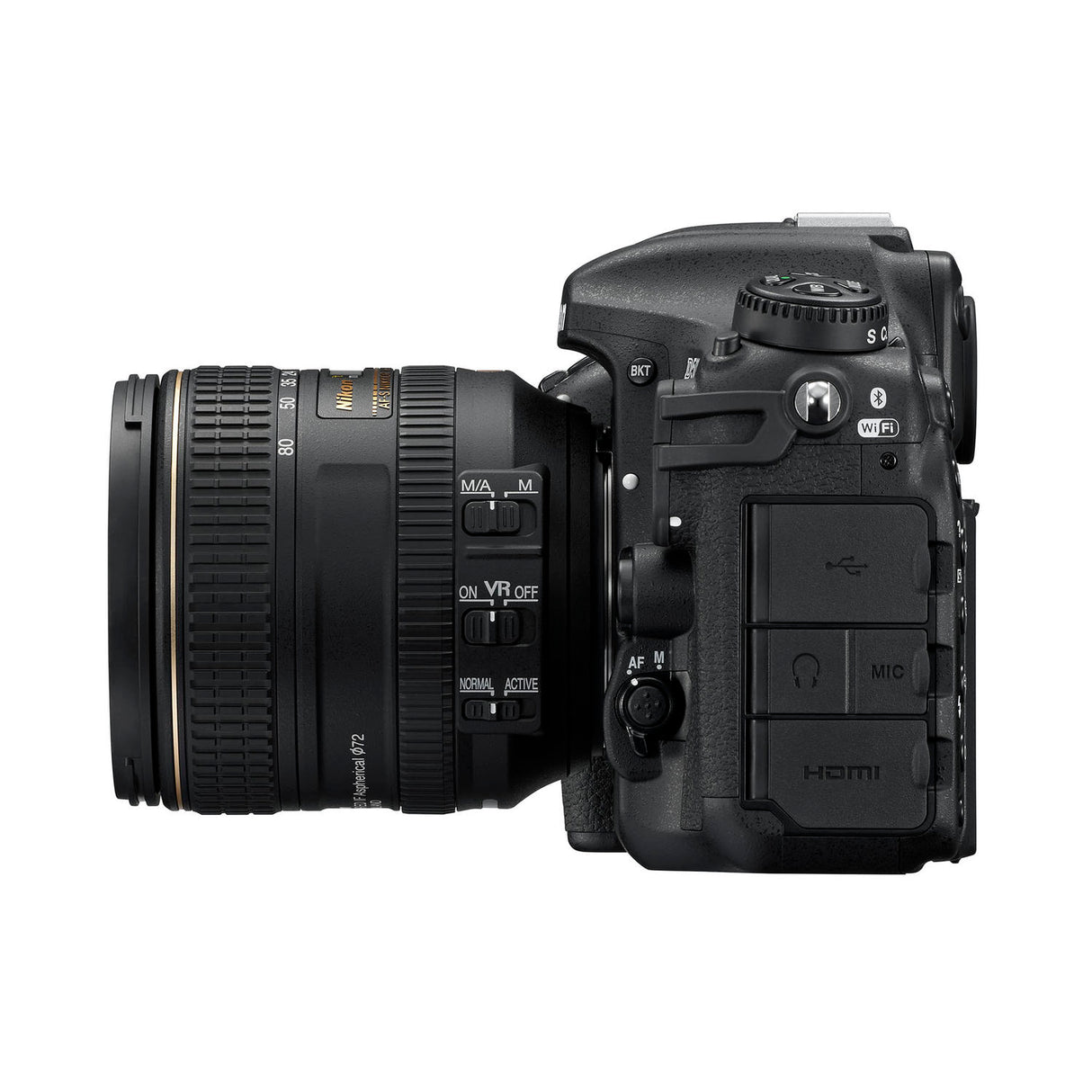 Nikon D500 Digital SLR Camera With 16-80mm VR Lens, Black