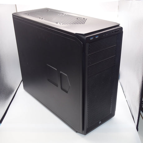Custom Gaming PC with Corsair Case, Intel Core i7-6700K, 500GB + 256GB, 16GB RAM, Nvidia GTX 1080 - Black - Refurbished Excellent