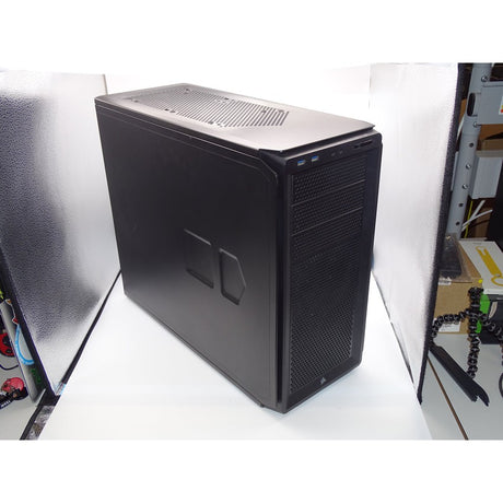 Custom Gaming PC with Corsair PC case, Intel Core i7-6700K, 256GB + 500GB, 16GB RAM, Nvidia GTX 1080 - Black - Refurbished Excellent
