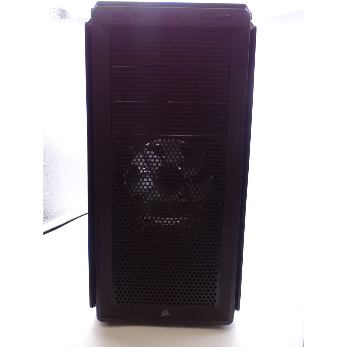 Custom Gaming PC with Corsair Case, Intel Core i7-6700K, 500GB + 256GB, 16GB RAM, Nvidia GTX 1080 - Black - Refurbished Excellent