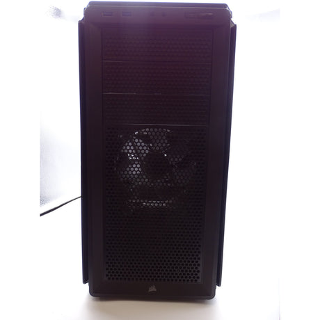 Custom Gaming PC with Corsair Case, Intel Core i7-6700K, 500GB + 256GB, 16GB RAM, Nvidia GTX 1080 - Black - Refurbished Excellent