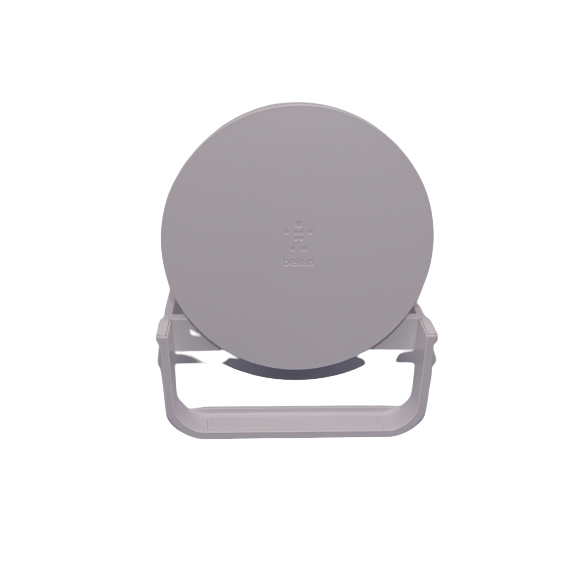 Belkin 10W Wireless Charger Stand & Speaker - White - Refurbished Pristine