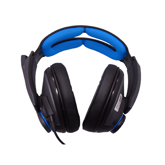 Sennheiser GSP 300 Closed Acoustic Gaming Headset - Black / Blue - New