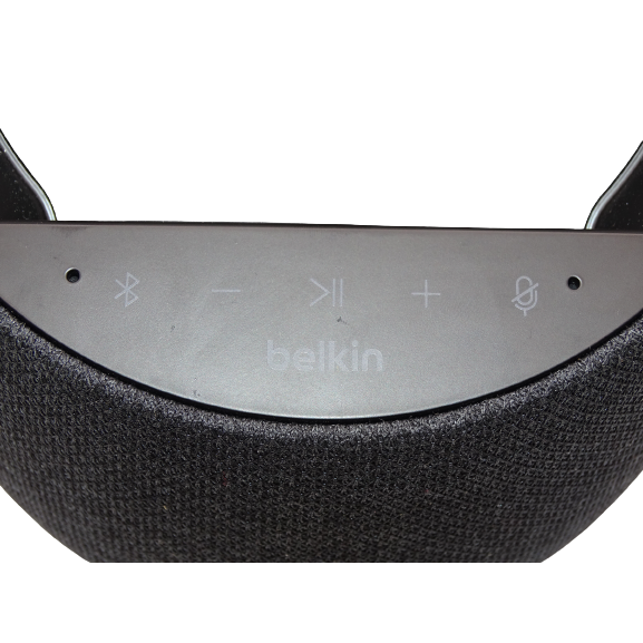 Belkin SoundForm Elite Hi-Fi Smart Speaker + Wireless Charger, Black - Refurbished Excellent