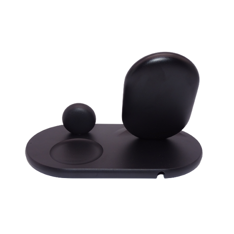 Belkin 3 in 1 Wireless Charger Stand with Plug 10W - Black - Excellent Condition