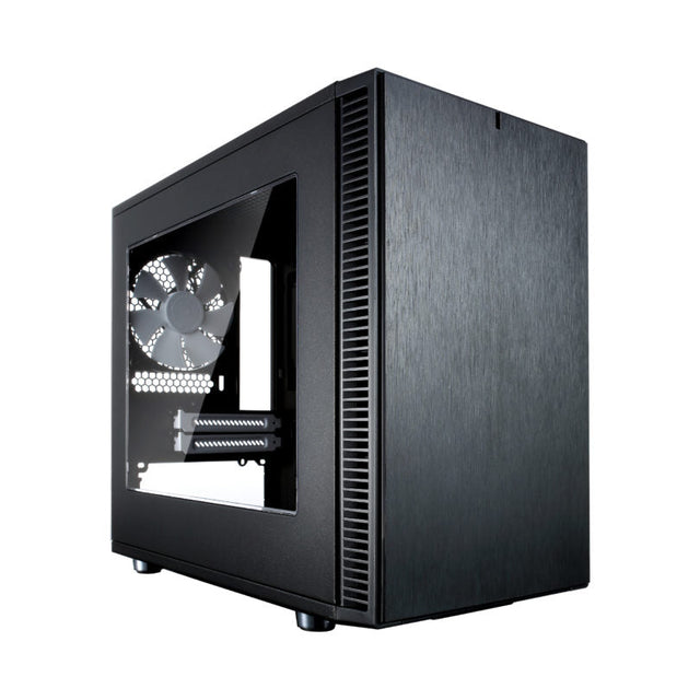 Custom Gaming PC with XS Fractal Design Case, Intel Core i5-7600K, 500GB, 16GB RAM, Nvidia GTX 1080 - Black - Refurbished Good