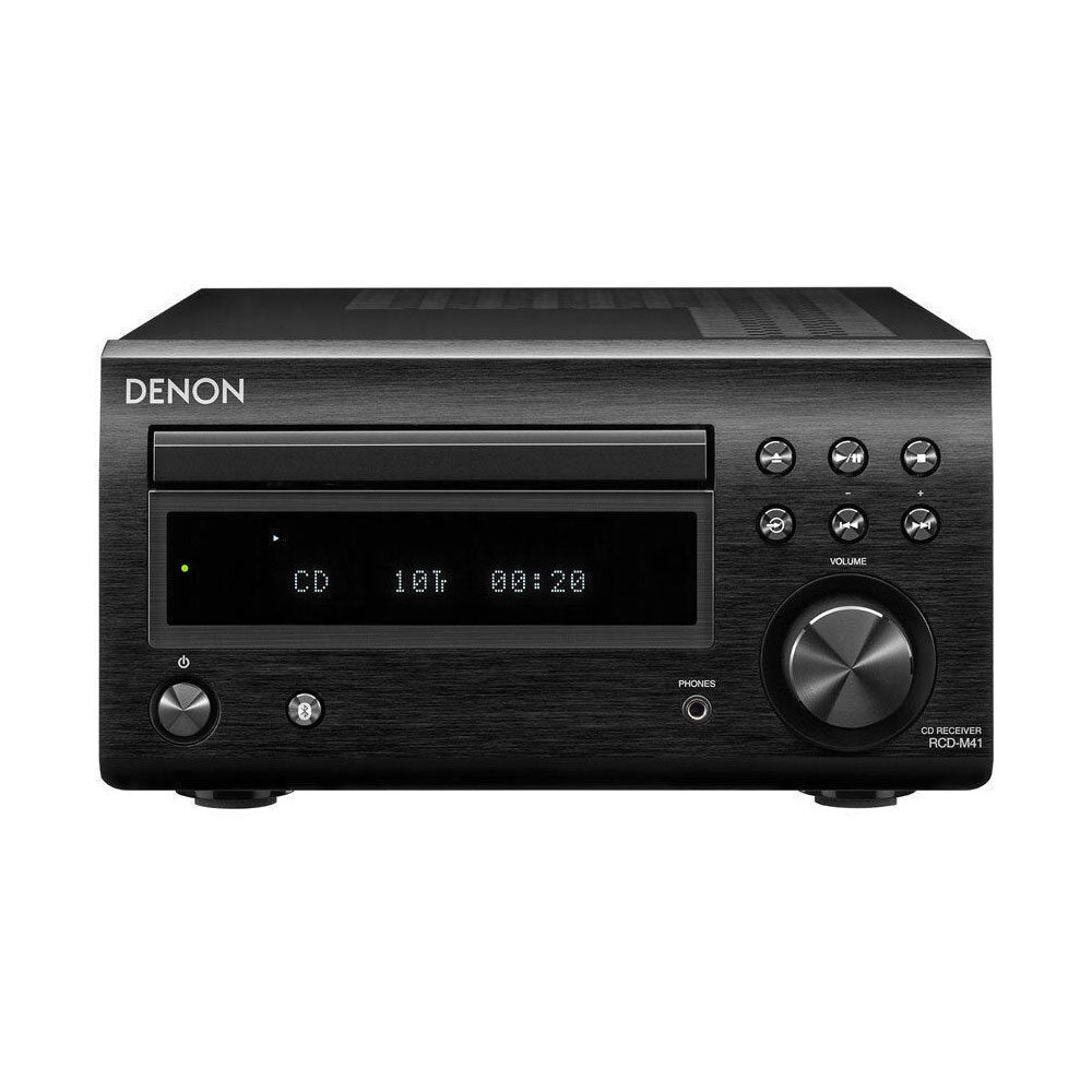 Denon RCD-M41DAB Micro HiFi CD Receiver with Bluetooth - Black