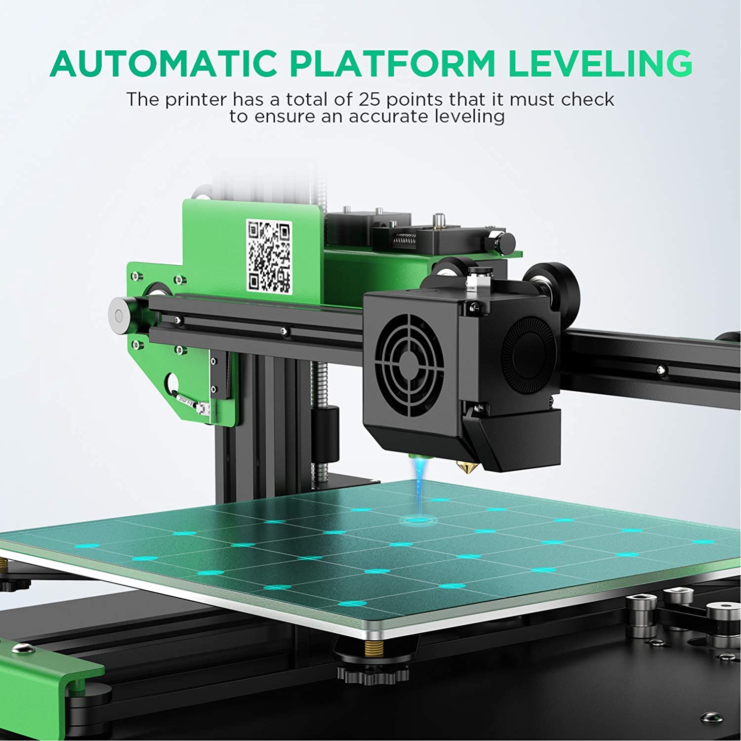 Labists ET4 3D Printer, Auto Leveling 3D Printer DIY Kit, Black