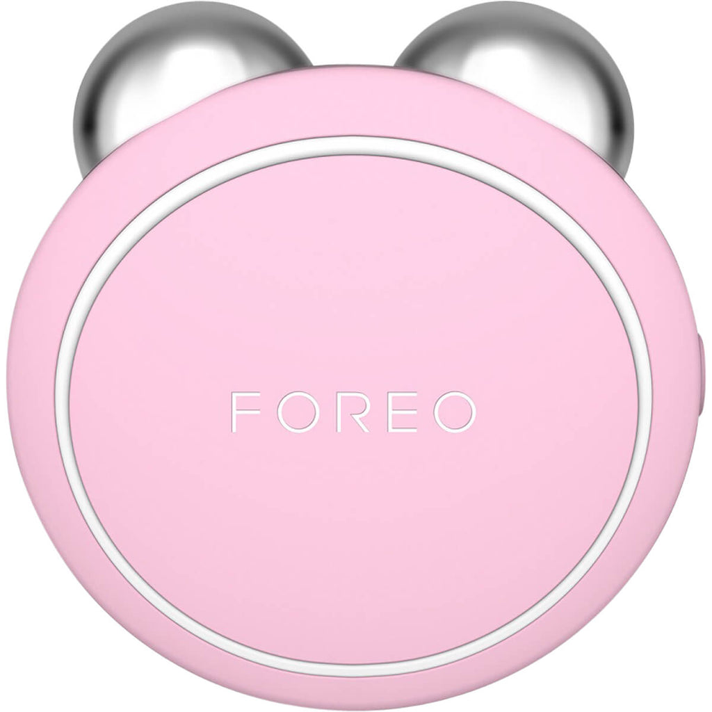 Foreo Bear Mini App-Connected Microcurrent Facial Device, Pearl Pink