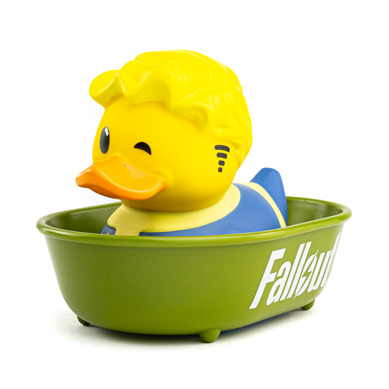 Tubbz Cosplaying Ducks Fallout Vault Boy