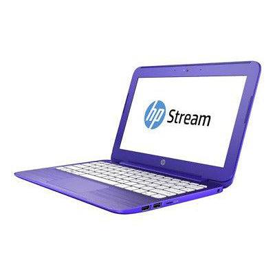 HP Stream 11-r001na 11.6" Laptop, Intel Celeron, 2GB RAM, 32GB SSD, Purple
