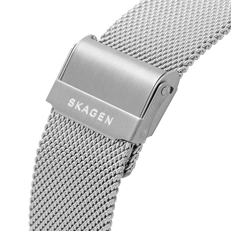 Skagen SKW6733 Men's Holst Automatic Steel Mesh Watch - Silver - Refurbished Pristine
