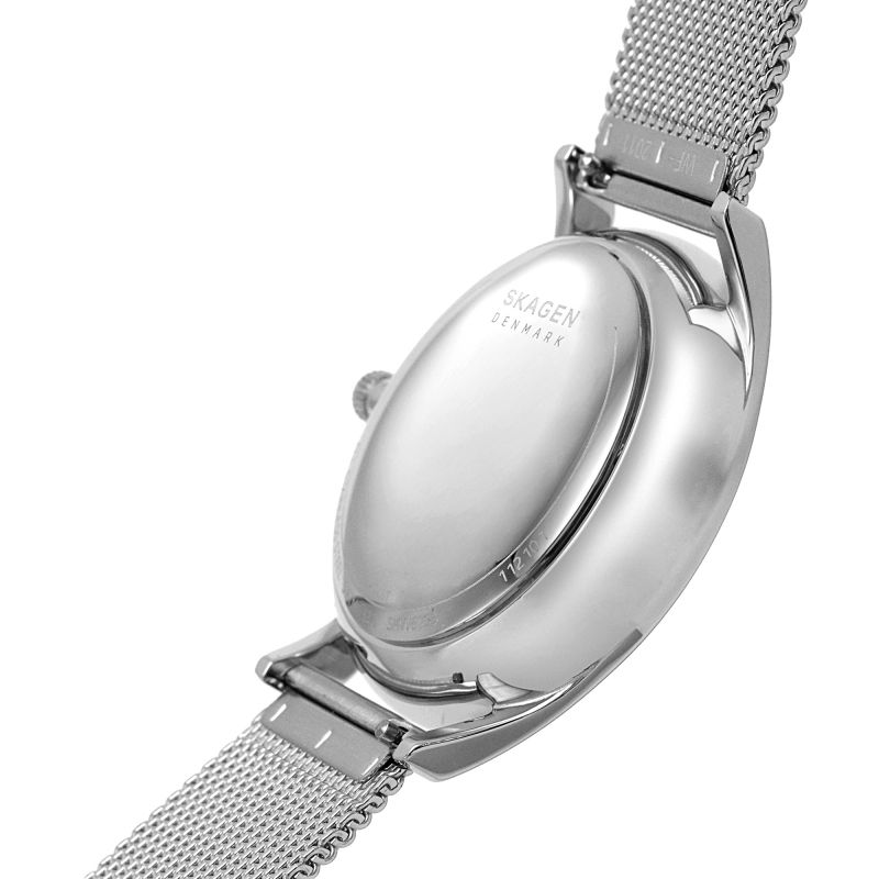 Skagen SKW6733 Men's Holst Automatic Steel Mesh Watch - Silver - Refurbished Pristine