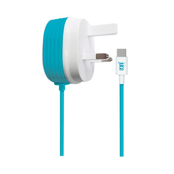Juice Super Charge with USB-C + USB - Blue/White