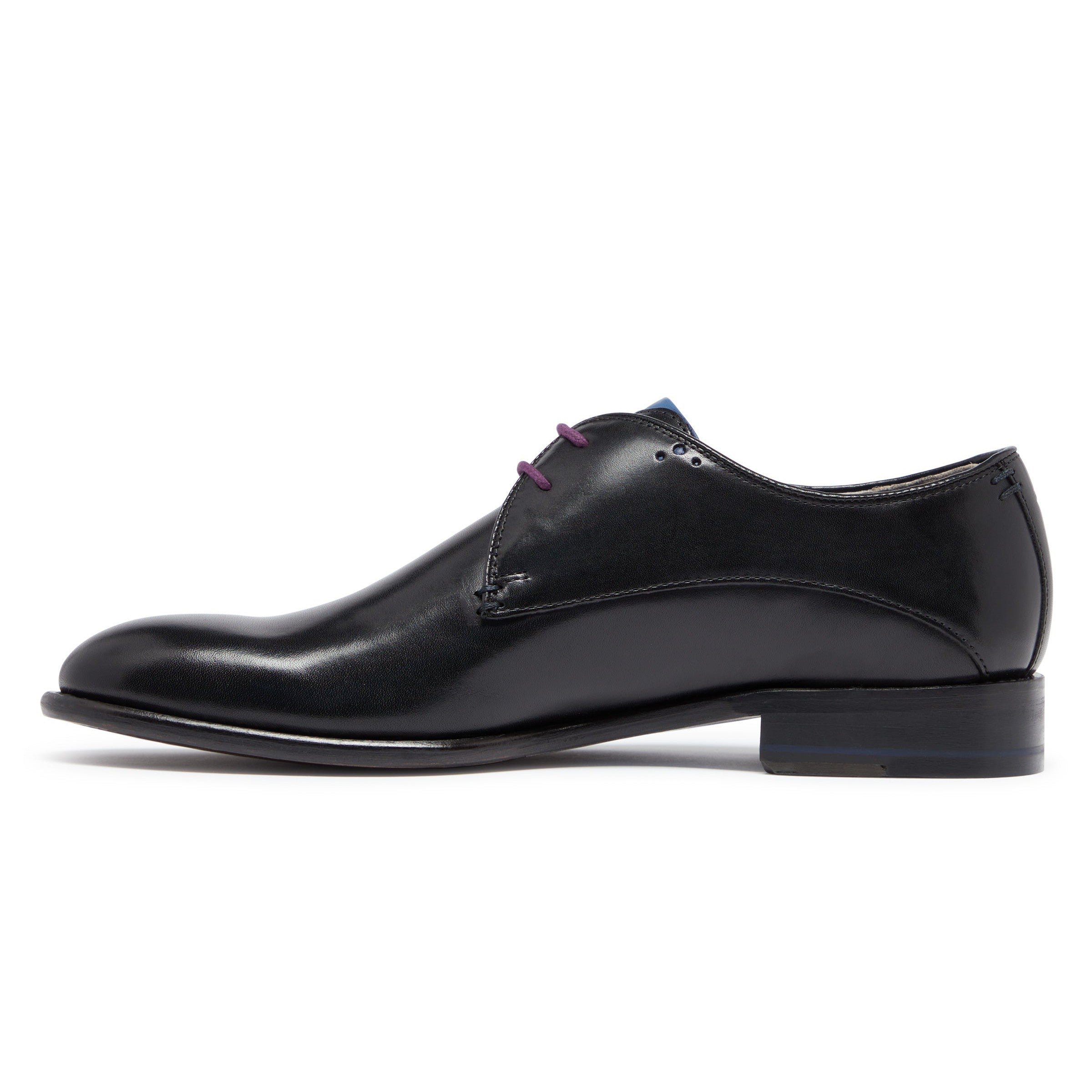 Oliver Sweeney Knole Calf Leather Shoes - Black - Size 10