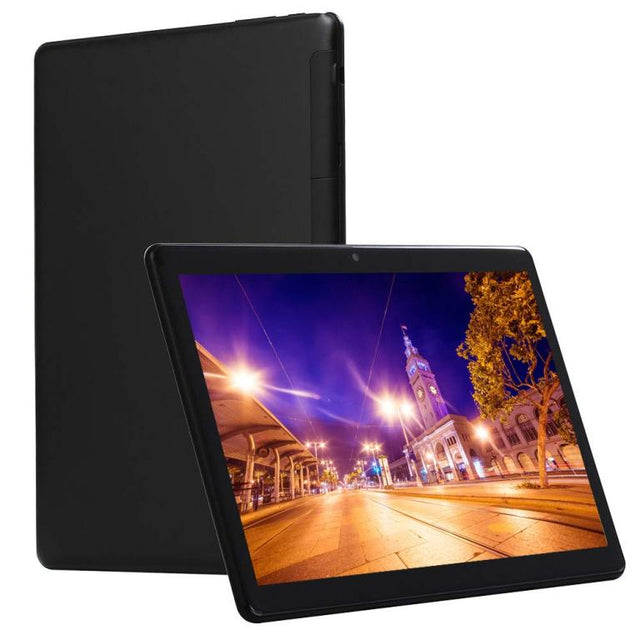 KuBi 4G LTE 10.1 Inch Android Octa-Core Tablet PC, Google Android 7.0, 4GB RAM, 64GB - Black