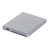 Lacie 2TB Mobile Drive USB-C Portable Hard Drive - Silver - Refurbished Excellent
