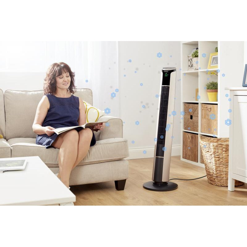 Dimplex Ion Fresh Cooling Tower Fan Oscillating With Remote control - Copper