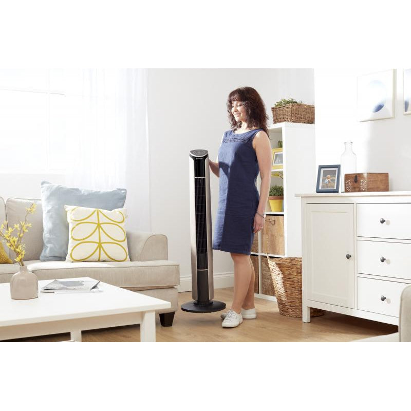 Dimplex Ion Fresh Cooling Tower Fan Oscillating With Remote control - Copper