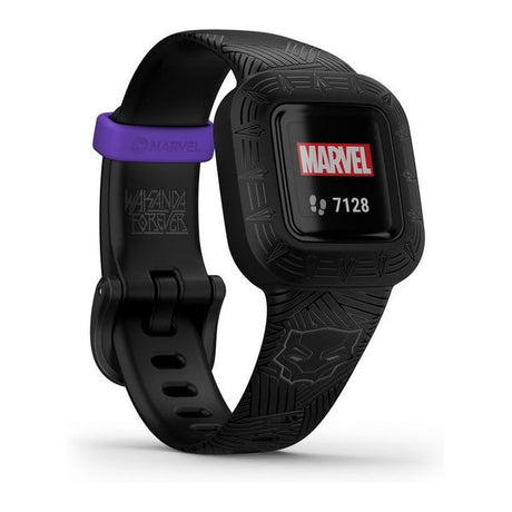Garmin VivoFit Jr. 3 Adjustable Black Panther Activity Tracker and Watch - Refurbished Good
