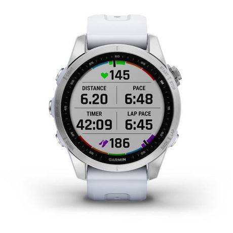 Garmin Fenix 7S Multisport GPS Watch - White