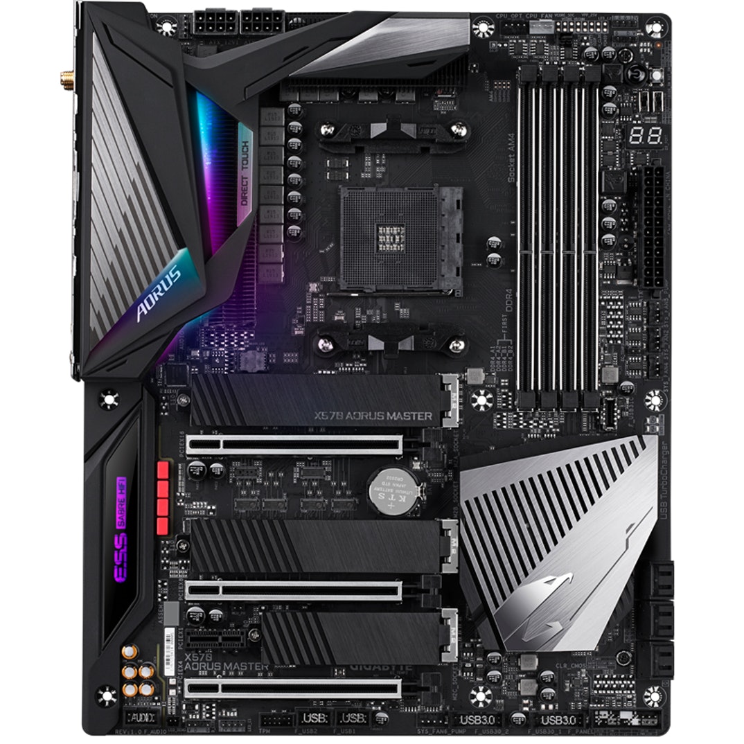 Gigabyte X570 AORUS MASTER (AMD AM4) DDR4 X570 Chipset ATX Motherboard