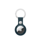 Apple AirTag Leather Key Ring, Baltic Blue (AirTag Not Included)