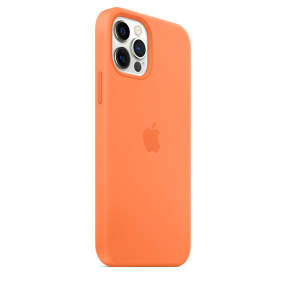Apple iPhone 12/12 Pro Silicone Case with Magsafe- Kumquat