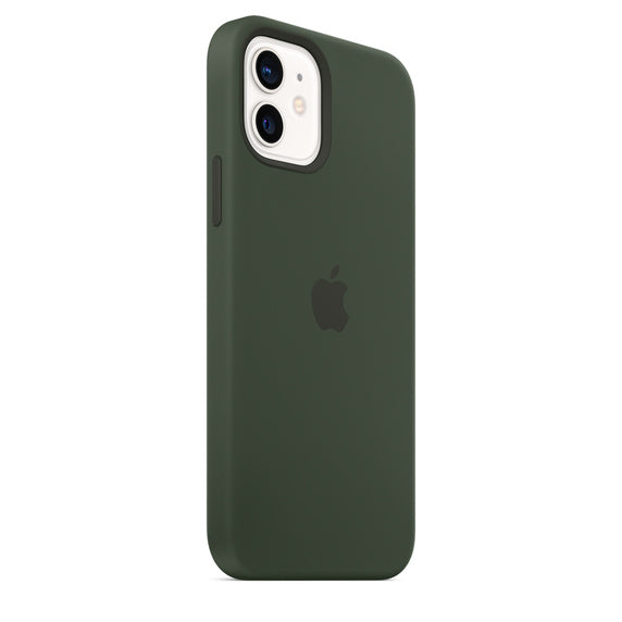 Apple iPhone 12/12 Pro Silicone Case with Magsafe - Cyprus Green