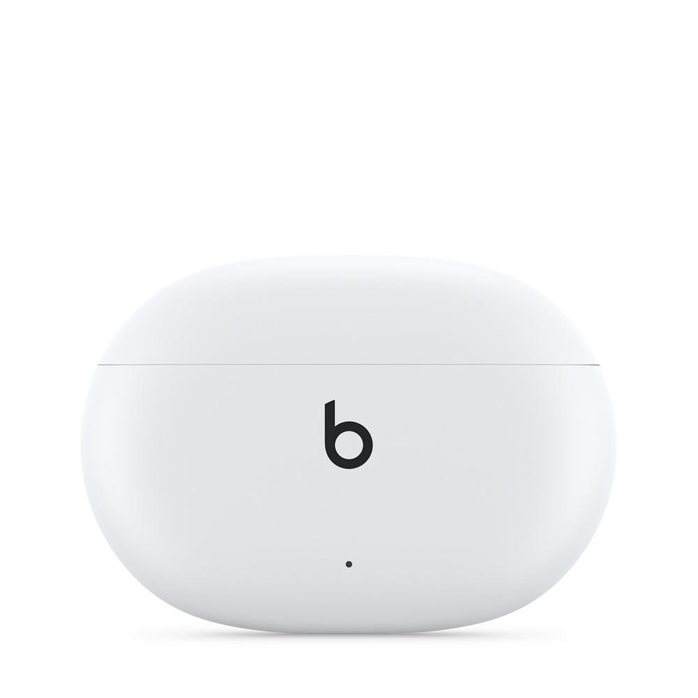 Beats Studio Buds Wireless Bluetooth Noise Cancelling Earbuds - White - *STAINED & SCRATCHED CASE*