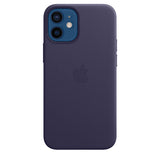Apple iPhone 12 Mini Leather Case with MagSafe - Deep Violet