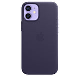 Apple iPhone 12 Mini Leather Case with MagSafe - Deep Violet