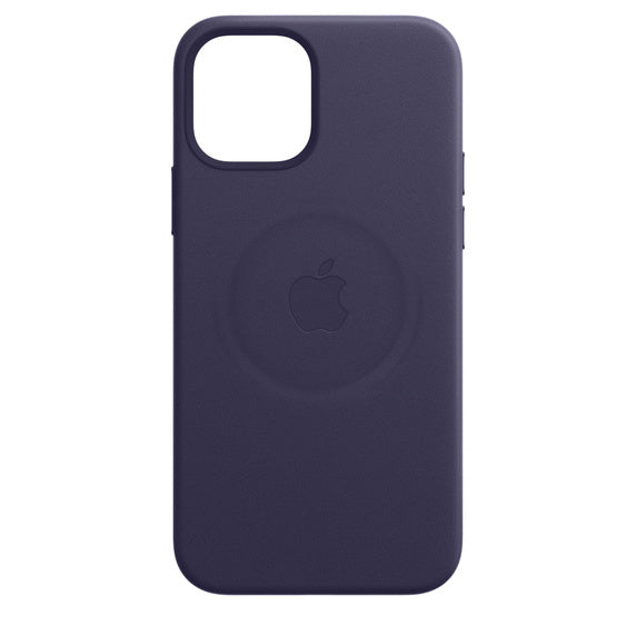 Apple iPhone 12 Mini Leather Case with MagSafe - Deep Violet
