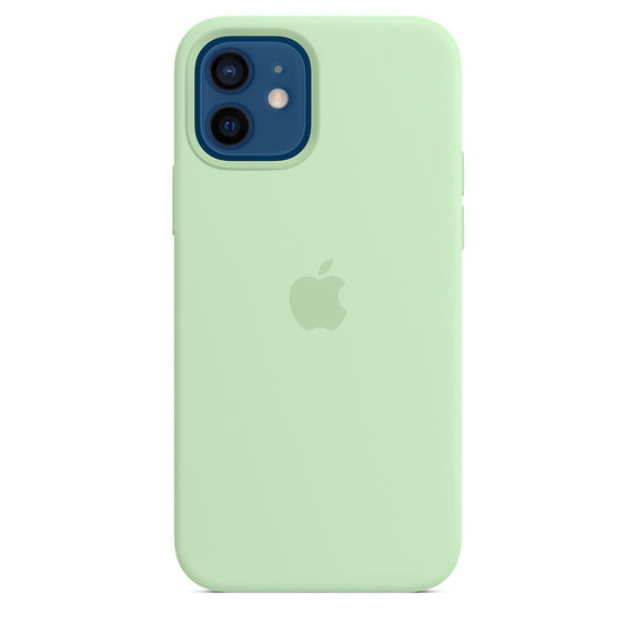 Apple iPhone 12/12 Pro Silicone Case with Magsafe - Pistachio