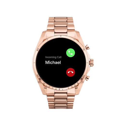 Michael kors rose online gold watch smartwatch