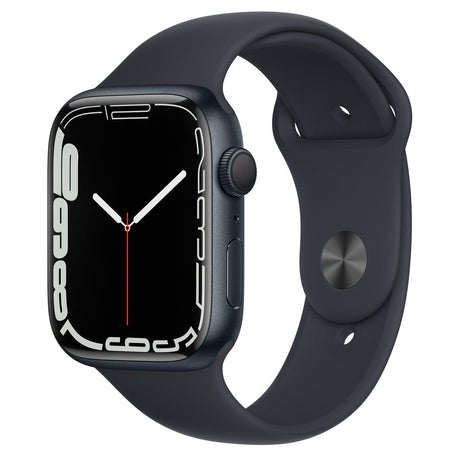 Apple Watch Series 7 45mm GPS Midnight Aluminium Black Sport Band