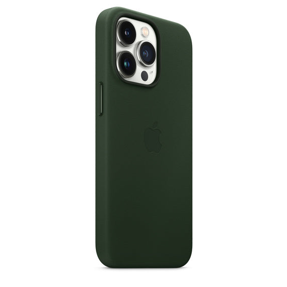 Apple iPhone 13 Pro Leather Case - Sequoia Green