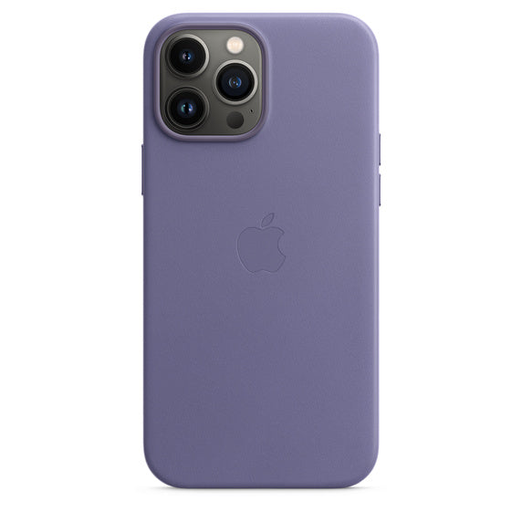Apple iPhone 13 Pro Max Leather Case with MagSafe, Wisteria