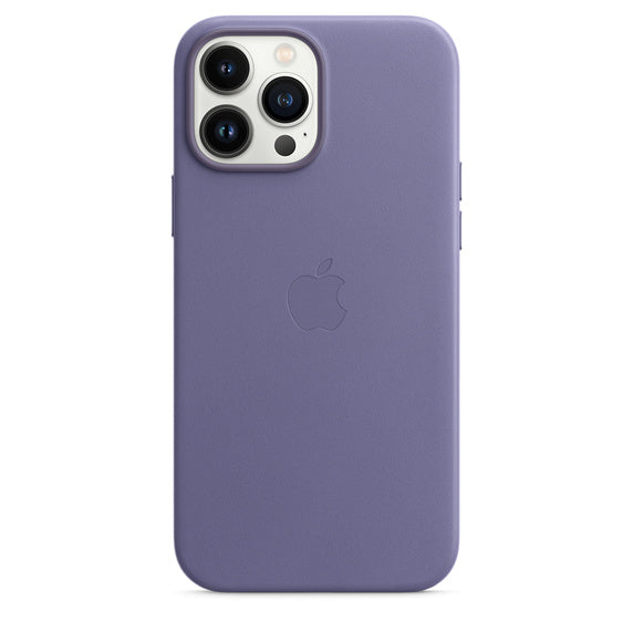 Apple iPhone 13 Pro Max Leather Case with MagSafe, Wisteria