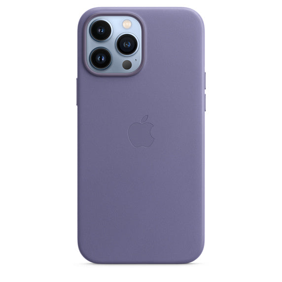 Apple iPhone 13 Pro Max Leather Case with MagSafe, Wisteria